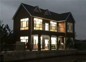 China Luxury Steel Frame Residential Homes , Durable Two Story Metal Building Homes wholesale