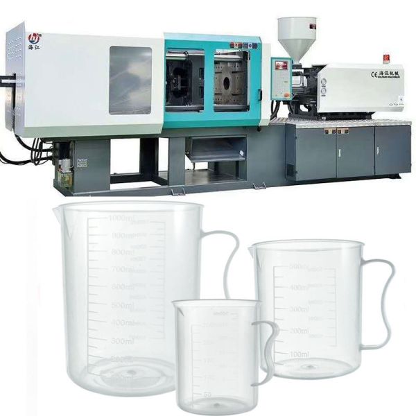 Hot Runner Injection System PET Preform Injection Molding Machine Featuring Injection Pressure 1400 to 1700 Bar and Ejector Stroke 50 to 300mm for