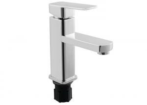 China Two Function Deck Mount Faucet For Vessel Sinks , Zinc Alloy Water Mixer Tap on sale