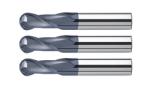 KM full ground ball nose end mill
