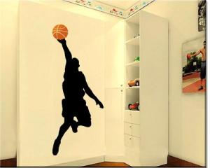 China DIY Basketball Home Wall Decoration Stickers HB-018 wholesale