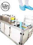 AC220V PP Non Woven Shoe Cover Making Machine Aluminium Alloy