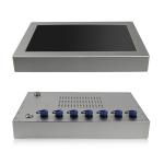 Desktop Win7 Industrial Touch Screen Computer Waterproof For Marine