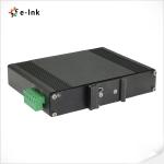 60W Industrial 4-Port 10/100/1000T 802.3bt PoE + 1-Port 100/1000BASE-X Ethernet