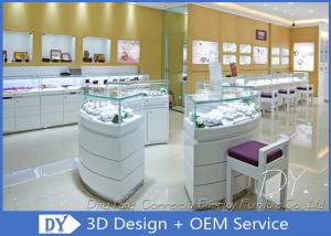 China Attractive Jewellery Counter Display / Gold Shop Counter Design wholesale