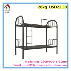 China hot sale bedroom metal furniture best price bunk metal bunk bed/school bunk beds B004 wholesale