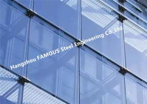 China Heat Insulation Double Layer Glass Curtain Wall Easy Installation wholesale