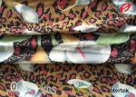 Printed Dry Fit UPF 50 Four Way Stretch Polyester Spandex Fabric For Bikini