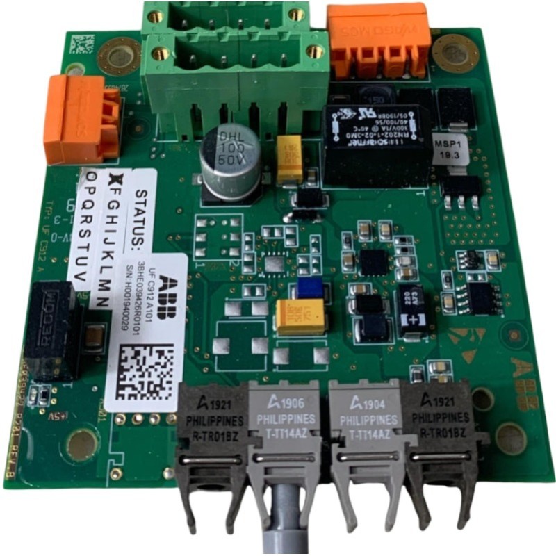ABB UFC912A101 3BHE039426R0101 Circulation Plate Module for High-Frequency Switching and Industrial Automation Compact Solution