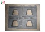 GX300 Cr15Mo2 Ni High Cr White Iron Cement Mill Groove Liners Before Heat