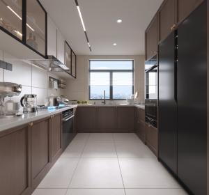 China Modern Luxury Kitchen Cabinet for Stylish and Space-Saving Solutions wholesale