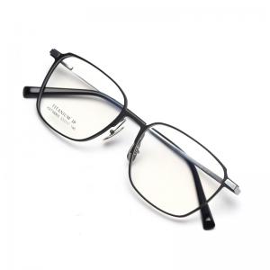 China Designer Plain Lens Glasses Spectacle Optical Metal Glass Frame Eyeglasses wholesale