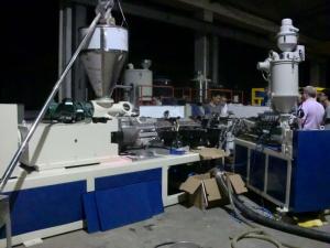 China Corrugated Roofing PVC PMMA PE Sheet Extrusion Line With Beautiful Appearance wholesale