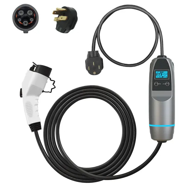 Type1/ Type 2 16a 32a Wallbox EV Charging Station LED Display Charger Level 2