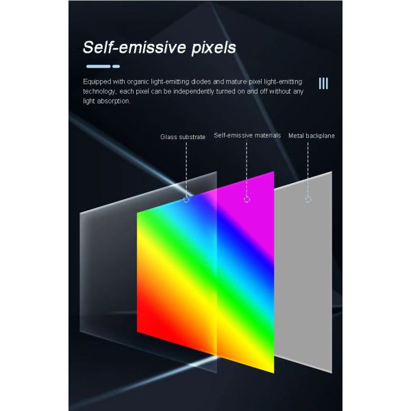 30 Inch See Through OLED Advertising Transparent OLED Signage