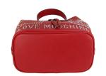 PU Soft Leather Womens Shoulder Handbags Bucket Shape With Rivet