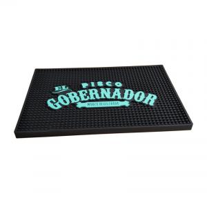 China custom personalized rubber Silicone pvc bar mat Bar Accessories with Logo wholesale
