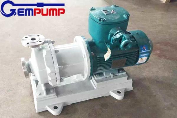 Electric Magnetic Drive Centrifugal Pump Pumping Nitric Acid Alkali Resistant