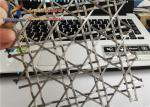4m Architectural Woven Wire Mesh Divider SS304 Stainless Steel