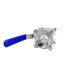 316L Stainless Steel Jacket Manual Weld Straight Ball Valve for Normal