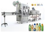 PET / OPS Small Capacity Shrink Sleeve Label Applicator For Flat Bottles
