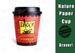 Biodegradable Hot Drink Cups Single PE Coated Paper Food Grade Printing