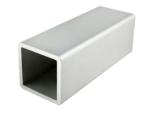 7050 0.5mm Aluminium Square Tube , Aluminium Rectangular Tube For Industry