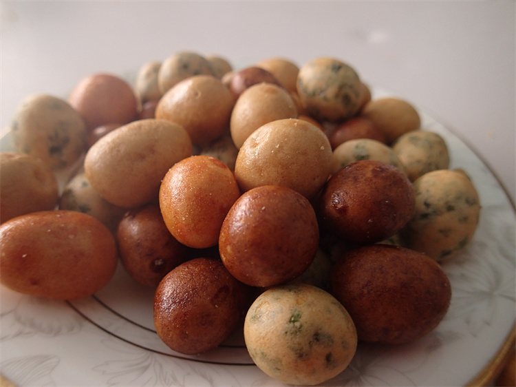 Colorful Fishskin Mixed Coated Peanut Snack Japan Thailand Snacks