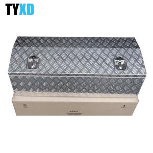 China Fully Welded Metal Tool Storage Box , Metal Tool Box For Trailer on sale