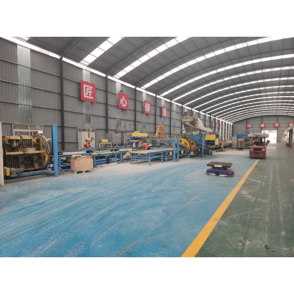 Automatic Fence Panel Manufacturing Machine Retaining Block Production Line