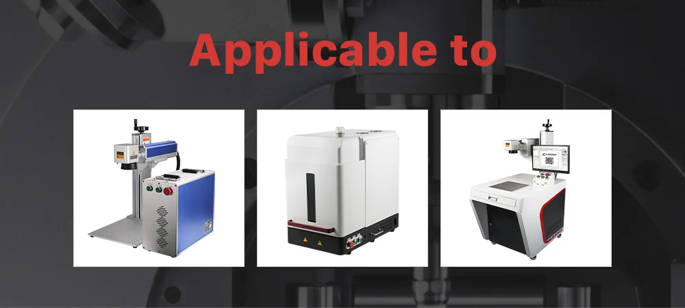 1064nm Laser Marking systems Galvo Scanner Head SG7110 SG7110R With Red Pointer