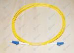 OM3 Duplex Fiber Optic Jumper LC To LC Tensile Strength > 10kg Customized Length