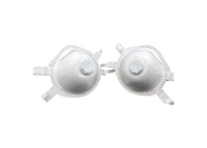 China Excellent Filtration Valved Dust Mask Non Woven Fabric Non Irritating wholesale