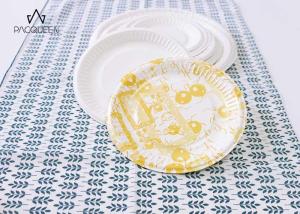 China 8oz - 40oz Biodegradable Takeaway Containers Tableware PE / PLA Lined Leak Proof wholesale