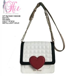 China Wholesale latest design women ladies lattice pattern pu leather crossbody bag wholesale