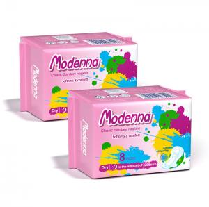 China Private Label Organic Bamboo Cotton Eco Disposable Sanitary Napkins Elderly Menstrual Pads Korean wholesale