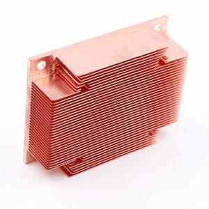 China High Precision Copper Skiving Heat Sink Aluminum For IGBT Cooler wholesale