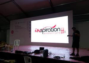 China Rental P3 Indoor Full Color LED Display HD 3.91mm Wall Mounted 2 Years Warranty wholesale