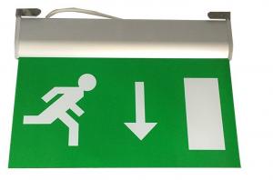 China 220V Maintained Aluminum Exit Sign LED Emergency Lighting Fire Exit Signs wholesale