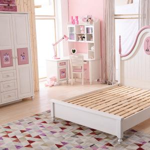 China Concise Pink Girl Princess Children bed on sale