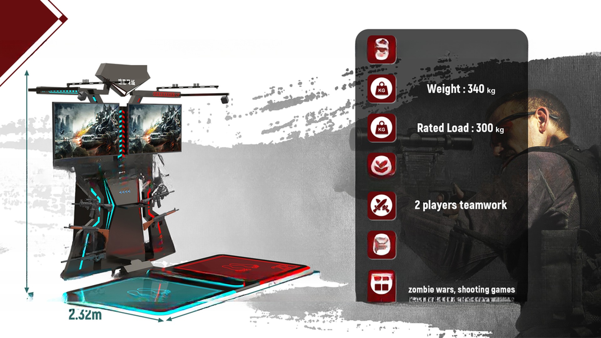 9D Walking Platform VR Shooting Game Machine Simulator 9D Kat Walk VR Motion Simulator VR Park,indoor HTC COSMOS Dreamland 200kg