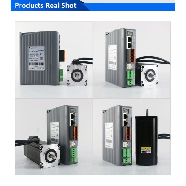 Lichuan DC/AC Closed Loop Stepper Motor Drivers Kit 4.5N.m 2 Phase Nema24 DC24V～110V/AC18V～80V 5.0A 1000PPR
