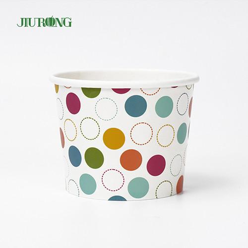 Sustainable Eco Friendly Paper Cups 16oz PE Coated Biodegradable Cups For Hot