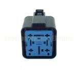 60431011 4 Pin Female Wiring Harness Connector , Automotive Audio Connectors
