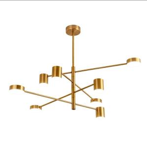 China Nordic Copper Droplight Six Heads Modern Pendant Light wholesale