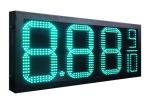 Hitechled high brightness 16" gas price LED signs,Senal LED para el precio del