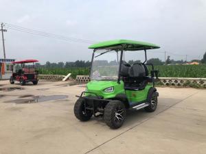 China 4KW Motor 48V 150AH Lithium Ion Battery 2+2 Seater Golf Cart Personal Customized wholesale