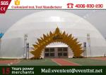 Outdoor large Geodesic dome white marquee circus tent event tent camping family