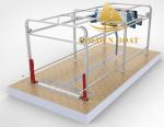 led Rotary Single Arm Automobile Washing Machine