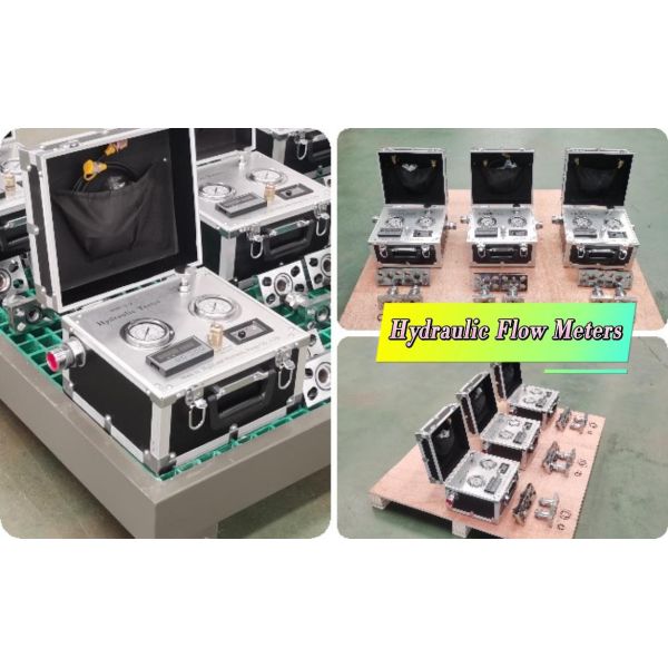 High Performance Hydraulic Flow Meter For Precise Pressure Control Data Display HIGHLAND